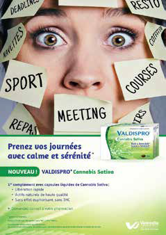 Valdispro, la marque « spéciale » du segment calme et sommeil.